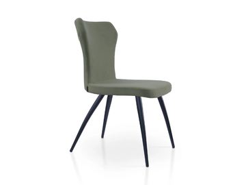 NEW TIFFANY - Leather chair by 5A Design - view 3